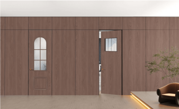 Material for the complete drawing of the finished door